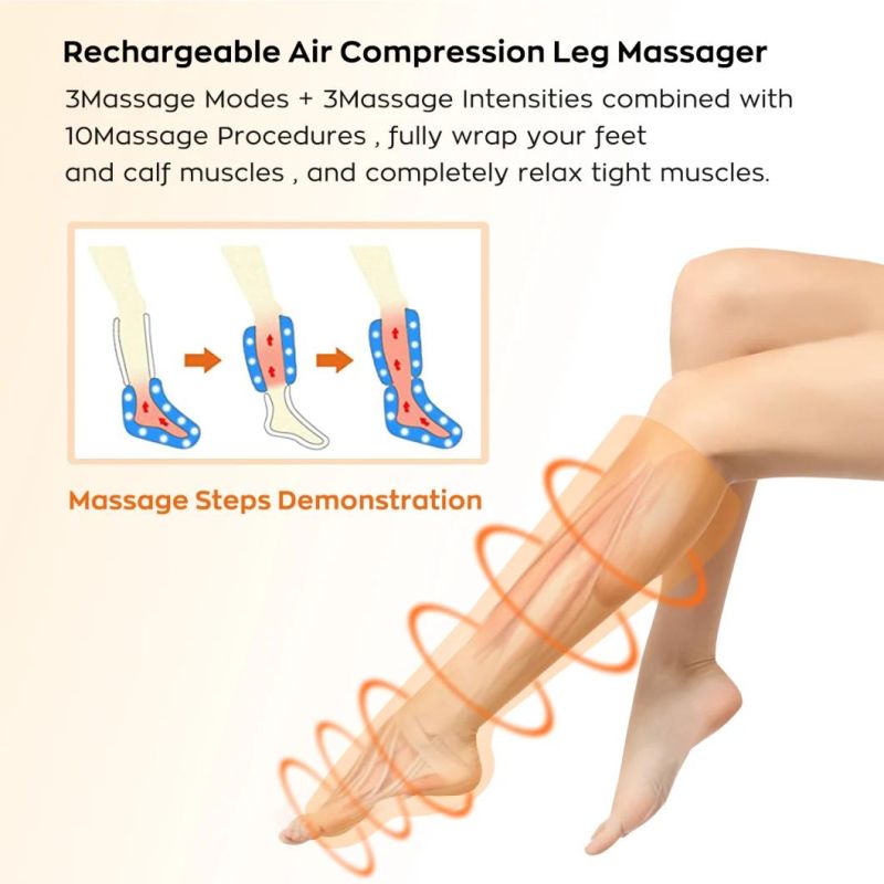 Circulation and Relaxation Air Compression Leg Massager