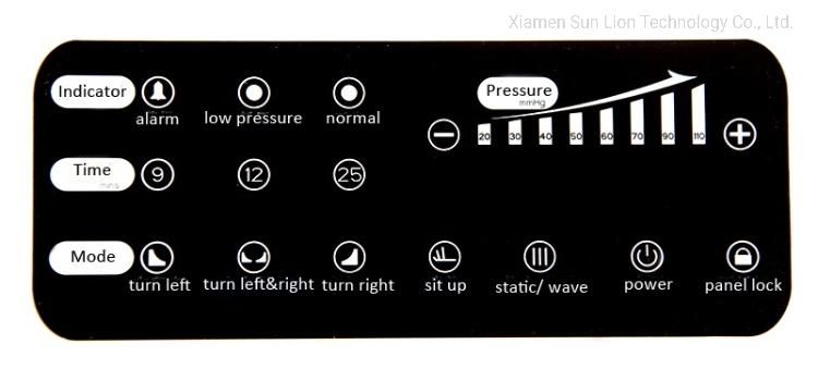 Multifunctional Medical Health Care Air Inflatable Mattress with Compressor