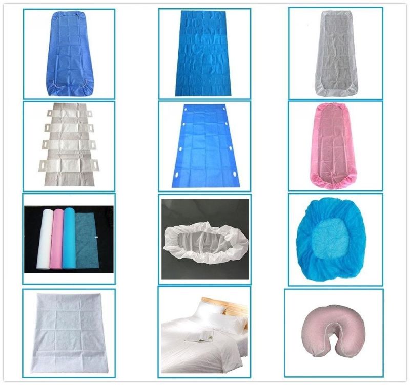 Beauty SPA Hotel Medical Hospital Hygiene Laundry Free Sheets Travel Bedding Cover Disposable Bedspread Sheet Quilt Cover Pillow Cover and Bed Sheet Set