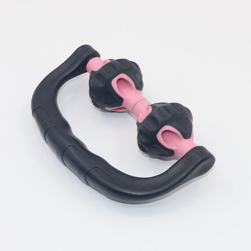 1PCS Handle Trigger Point Massage Roller for Arm Leg Neck Muscle Tissue for Fitness Gym Yoga Pilates Sport Wyz15551