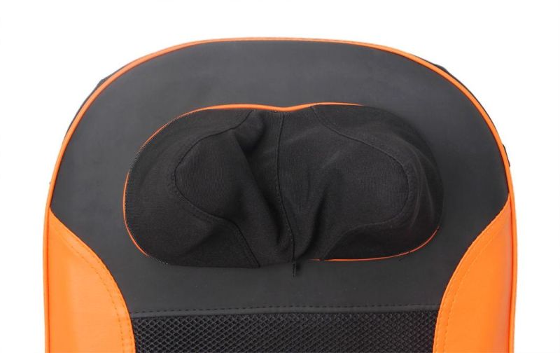 Adjustable Neck Back Massager Cushion with Heating Rolling Kneading Vibration Back Massage Cushion