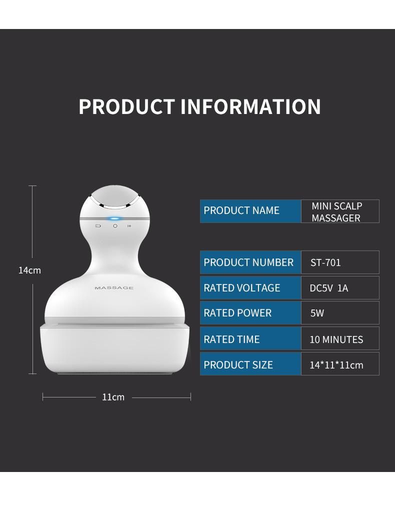 Wholesale Ipx7 Waterproof Wireless Portable Hand Held LCD Electric Scalp Vibrating 3D Head Massager Washing Hair Machine Vibrating Portable Automatic