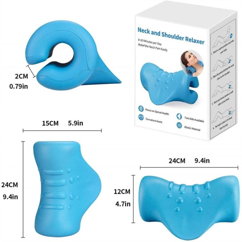 Inflatable Neck Massage Support Pillow for Neck Pain Relief