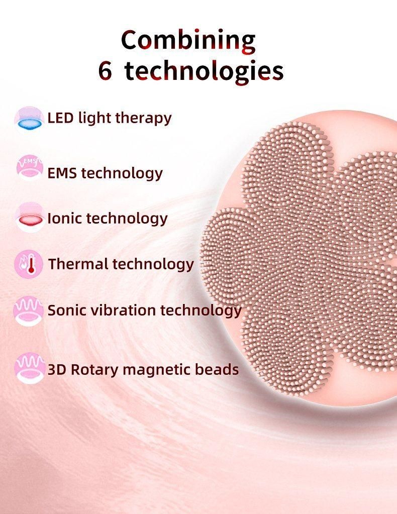 New Design Massager Deep Cleaning Device Facial Massage Mask Mixing SPA Manual Kid Face Cleansing Brush