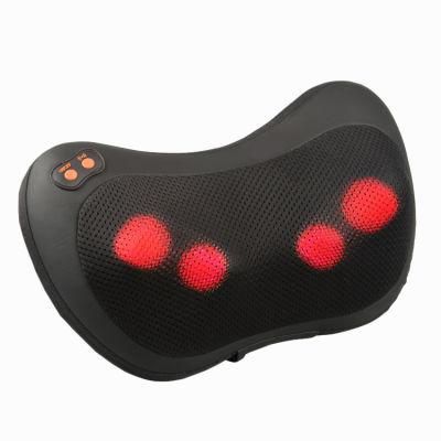 Neck Back Full Shiatsu Body Massager Electric Rolling Kneading Massage Pillow