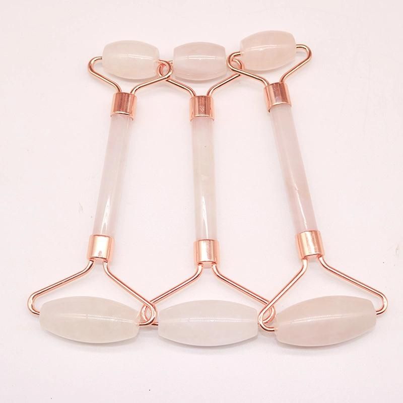 Rose Quartz Facial Massage Roller