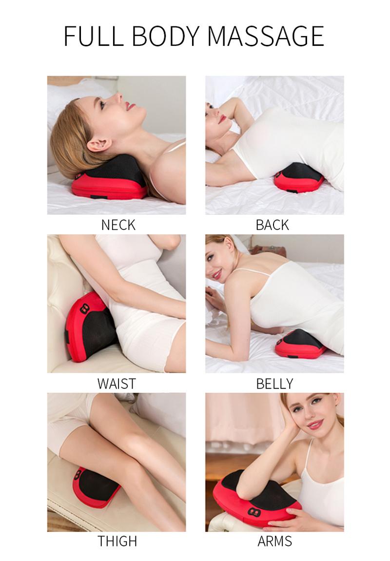 Massage Pillow for Home and Car