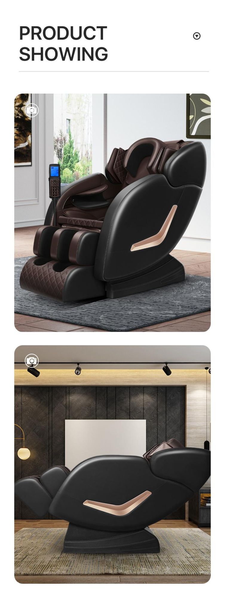 Jare S1 Cheap Price High Quality Massage Machine for Home and Office Portable Recliner Shiatsu Foot Massage Chair