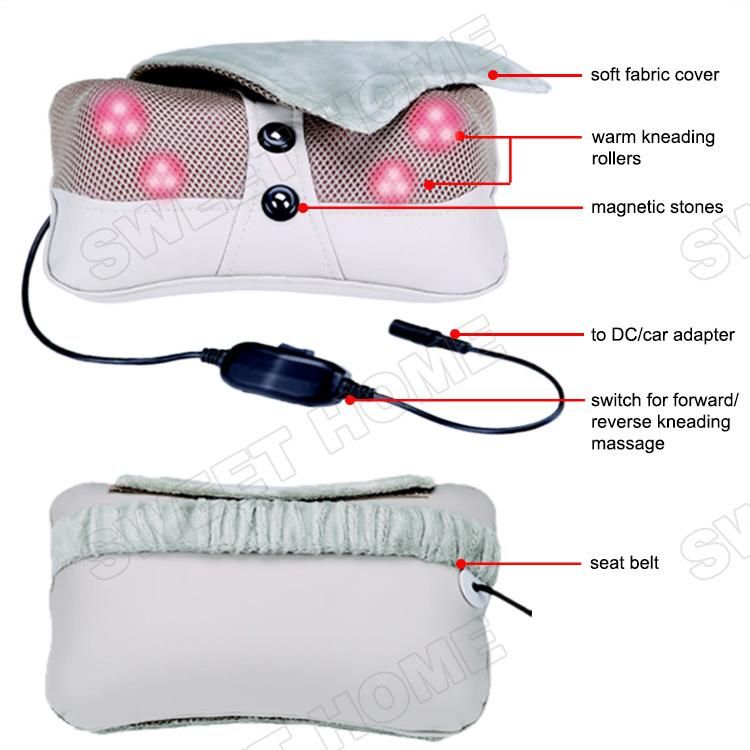 Electric Car Seat Kneading Shiatsu Neck Massager