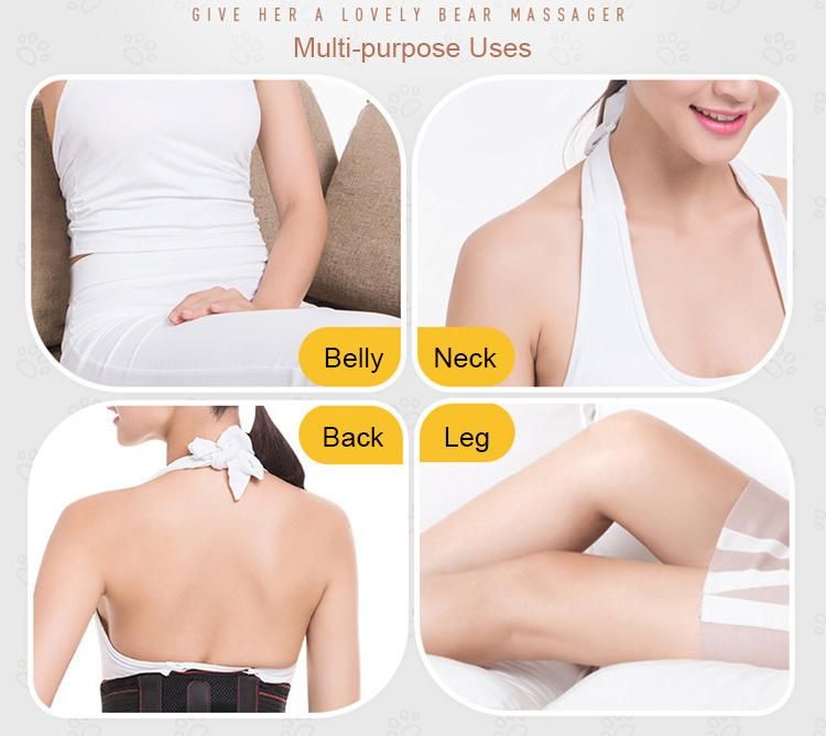 Electric Full Body Shiatsu Kneading Shoulder Neck Massager