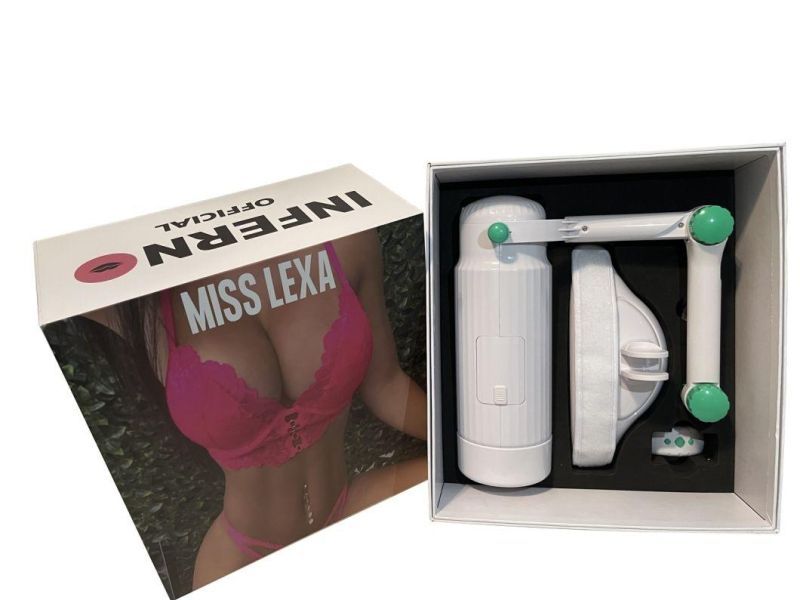 OEM Lexa Male Masturbator Cup Machine Realistic Vagina Pocket Pussy Man Masturbation Glans Airplane Cup Adult Sucking Sex Toy for Men Masturbation