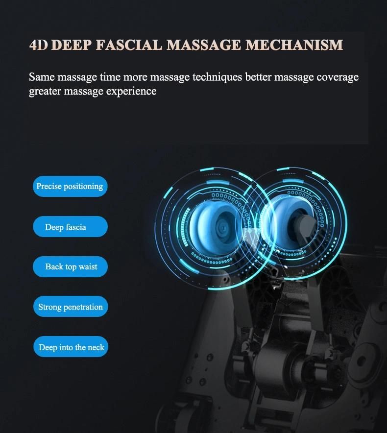 Luxury Cozy Body Care Massage Equipment 4D Music Massage Chair