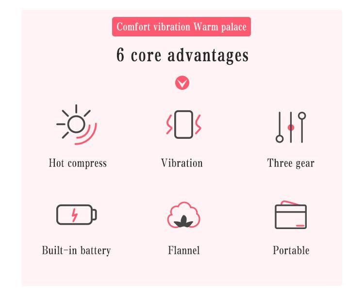 Warm Palace Belt Heat Massage Warm Uterus Waist Heat Massage