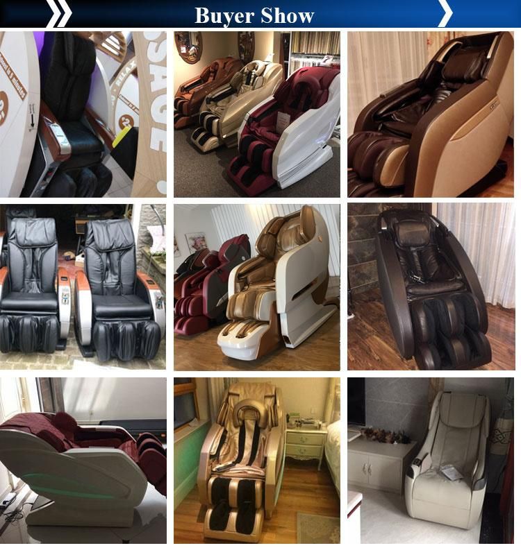 Beautiful Champagne Full Body Massage Chair Rt8600