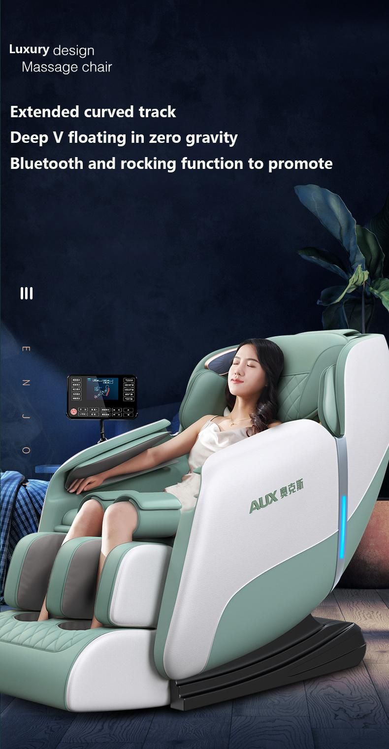 Sauron H450c Canada Luxury Electric 4D Zero Gravity Full Body Airbag Shiatsu Recliner Massage Chair