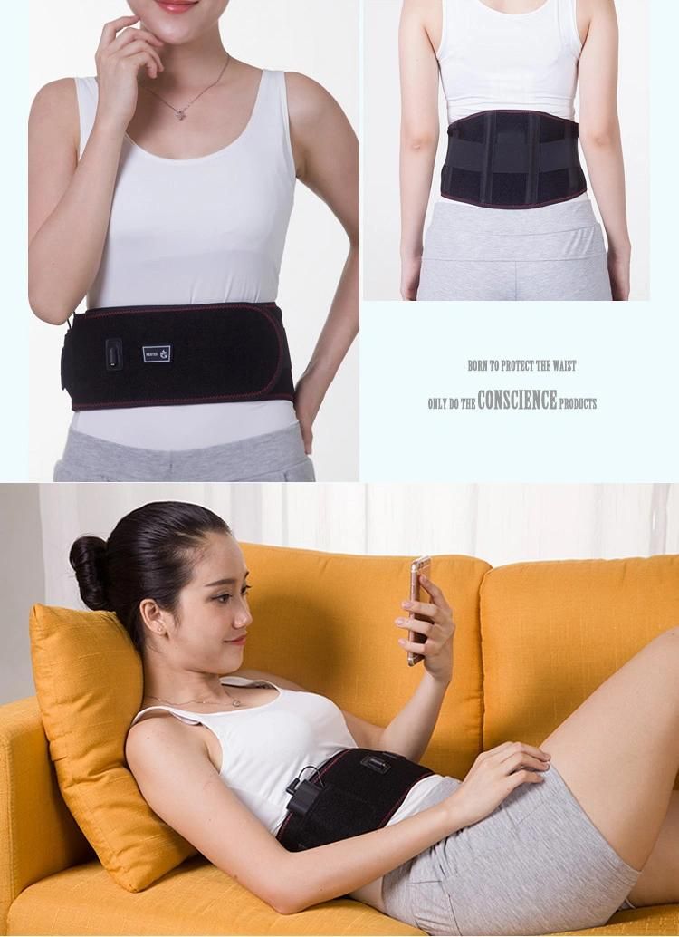 Wholesale High-Quality Waist Breathable Belt Battery heating Waist Support Cold Weather Warm Heating Waist Belt