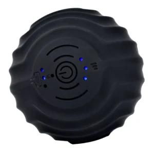 Silicone Spiky Electric Speed Vibrating Foot Black Therapy Massage Ball Set