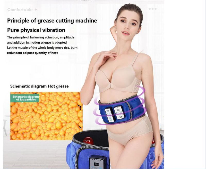 Wholesale Massager Fat Burning Slimming Belt Vibrating Massage Belts for Waist Leg Arm Hip Calf