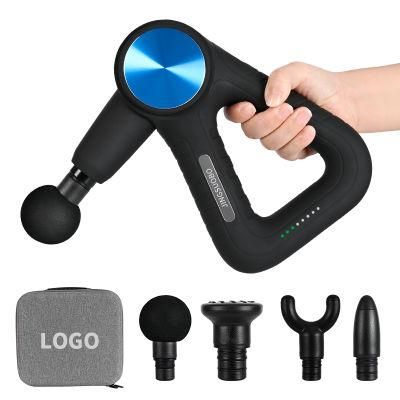 Rotating Vibrator Gym Equipment Home Electric Handheld Massage Gun for Muscle Massage