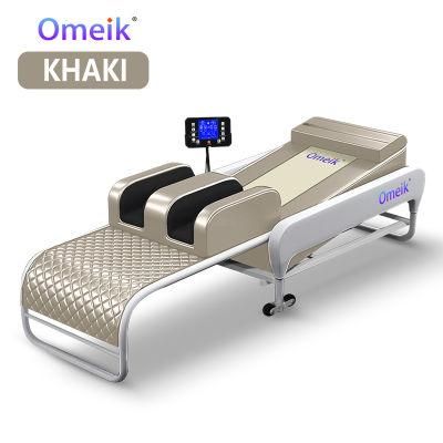 Warm Jade Roller Cervical Spondylosis and Lumbar Disc Herniation Therapy Massage Bed for Hospital