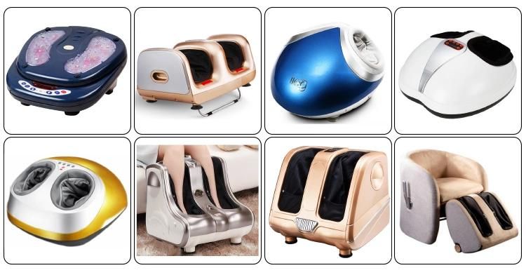 China Wholesale Electric Vibrating Heating Shiatsu Air Compression Calf Leg Pain Feet Massage Machine Foldable Vibrator Foot Massager