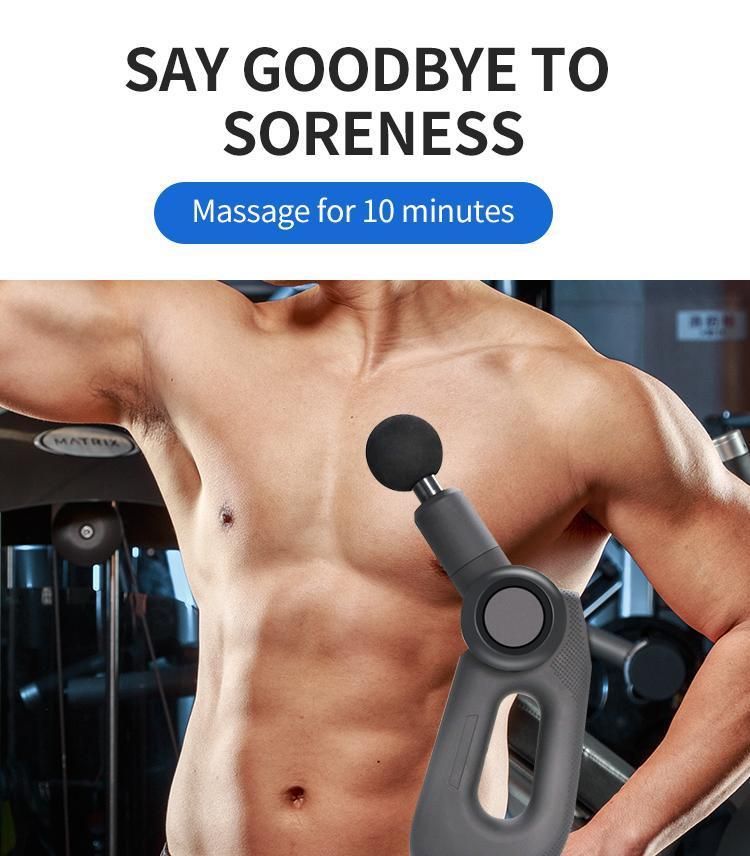 Powerful Pressure Sensor Body Gun Massager for Deep Tissue Vibration