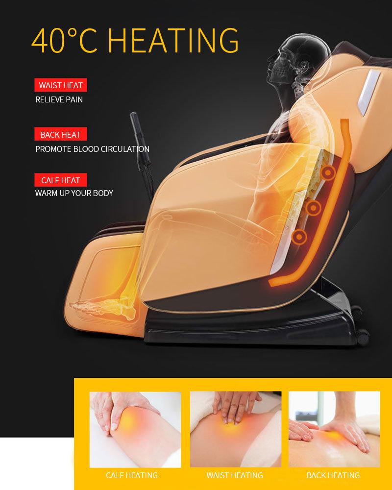 Latest SL-Track 0 Gravity 4D Full Body Shiatsu Massage Chair Space Capsule