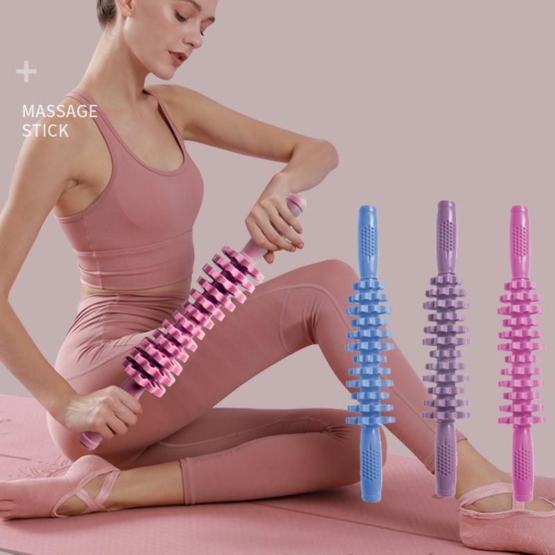 Fitness Handheld Roller Massage Stick Muscle Sore Muscle Massager Wyz20107