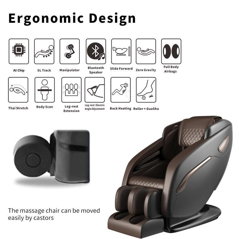 Zero Gravity Roller Full Body Massage Chair OEM/ODM