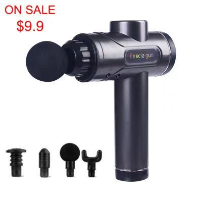 OEM Comfortable Adjustable Cordless Deep Tissue Muscle Vibration Body Exercise Massager Massage Gun with Three Gear Ranges