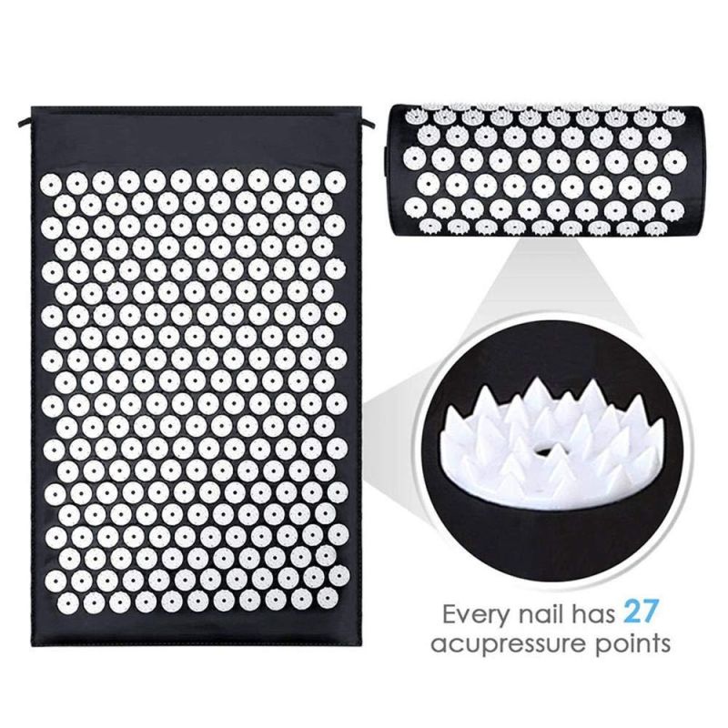 Massager Cushion Acupressure Mat Relieve Stress Pain Acupuncture Massage Pillow Acupressure Mat