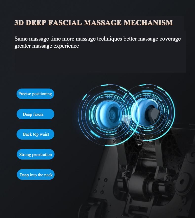 20 Years Manufacturer Luxury 3D Body Care Massage Chair