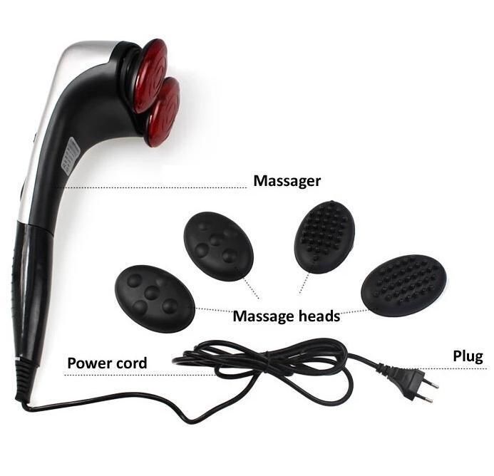 Deep Tissue Massager Hammer with Dual Head Infrared Massager Hammer Percussion Massager Hammer