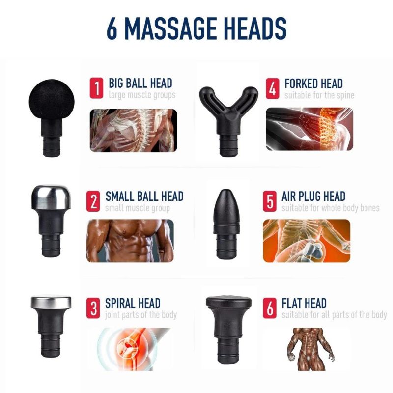 2021 Mini Deep Tissue Percussion Adjustablemuscle Massage Gun