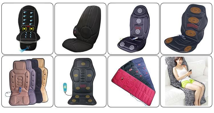 New Design 2020 Electric Vibrating Neck Lumbar Leg Massage Cushion Heated Full Body Massage Mattress