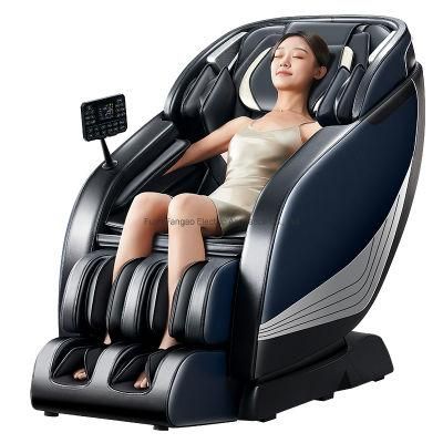 OEM ODM Zero Gravity Relaxing Chaise Massage 3D Full Body Luxury Massager Chairs Automatic Voice Control Armchair 4D Massage Chair