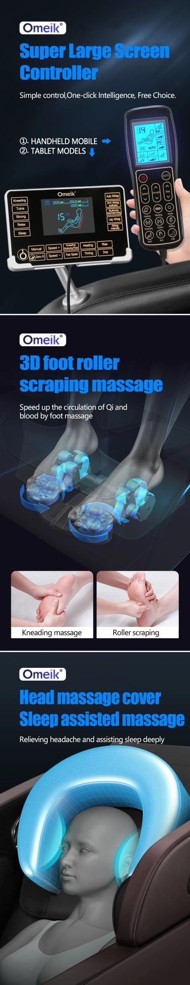 2021 The Cheapest Full Body Zero Gravity Home Use Vibration Pedicure Chair Foot SPA Massage Equipment with Music