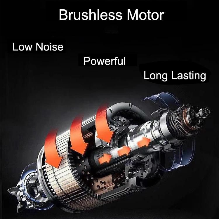 Trends Sports Drill Portable Handheld Electric Body Massager Brushless Motor Massage Gun