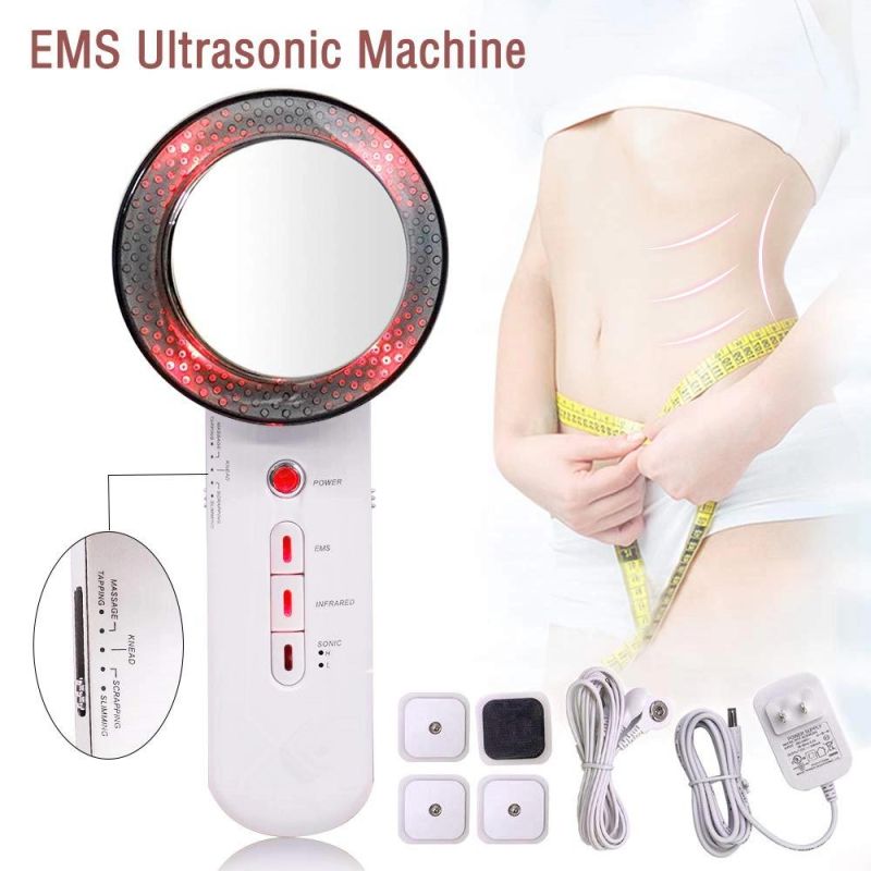 Ultrasonic Vibration Fitness Equipment Slimming Body Massager