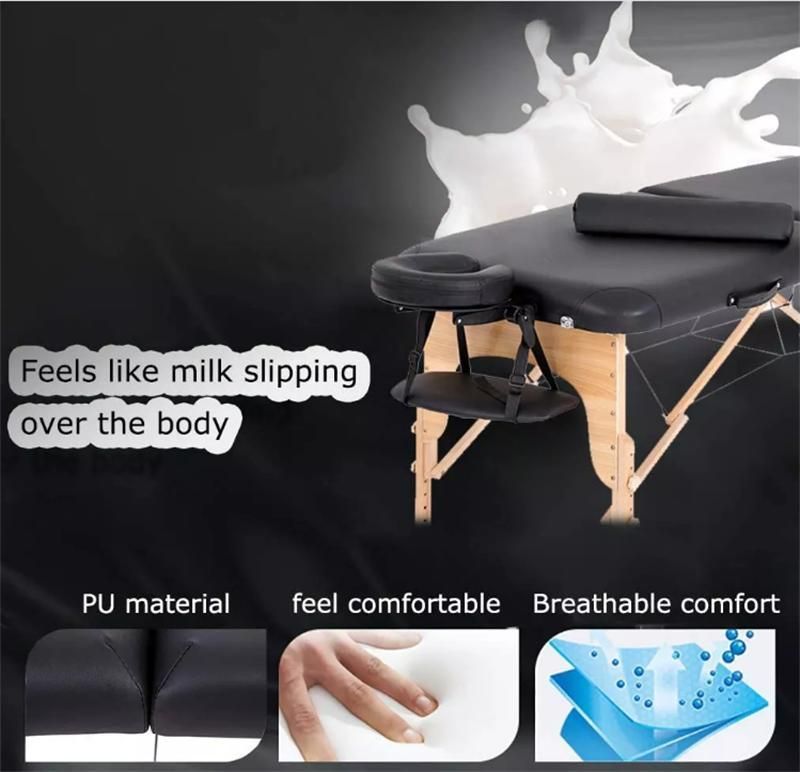 High Quality Light Weight Portable Folding SPA Massage Bed