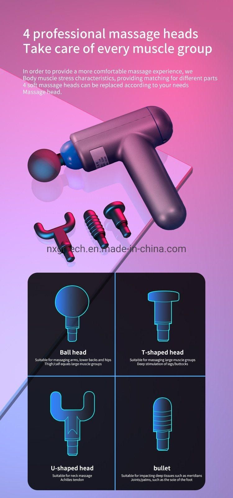 Mini 4 Heads Massage Gun