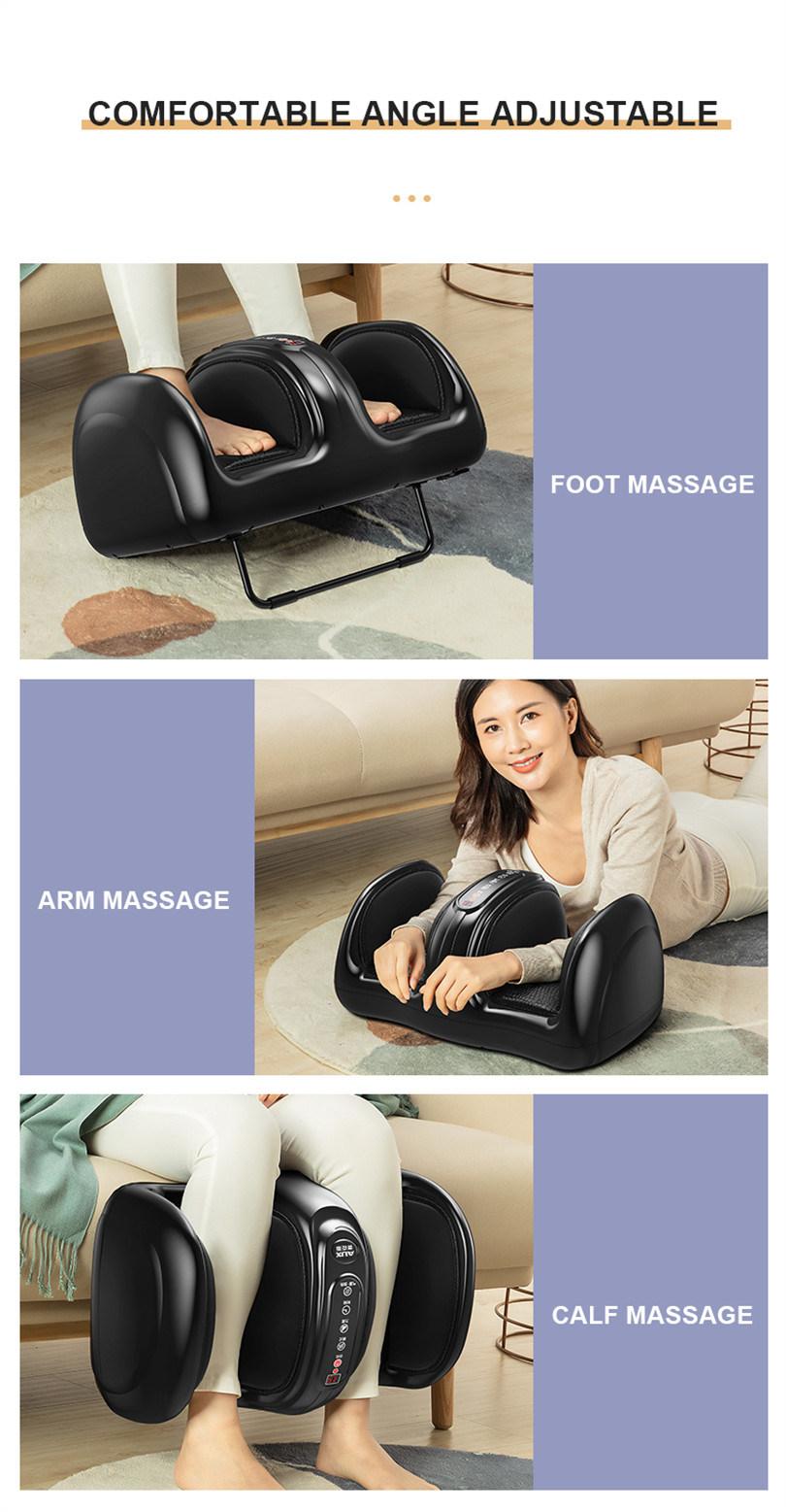 Hot Vibrating Leg and Foot Massager with Heating