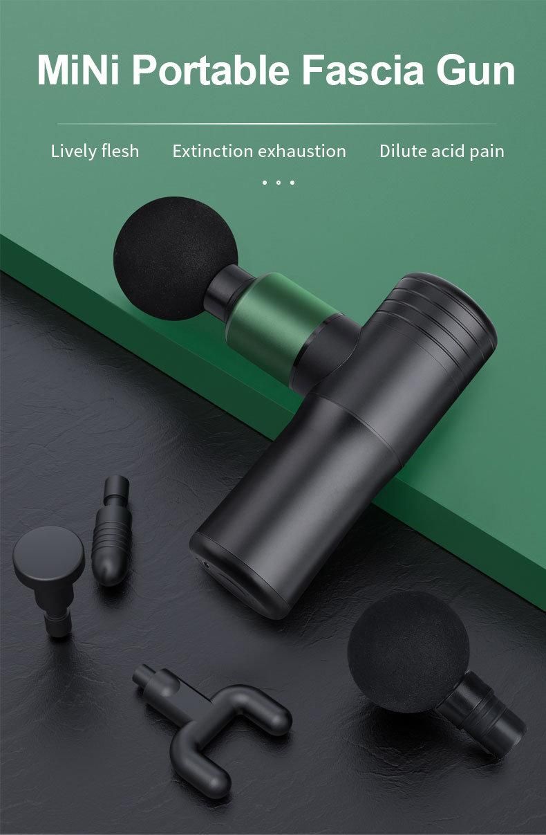 The Best Custom Logo Deep Tissue Percussion Profession Metal Mini Massage Gun