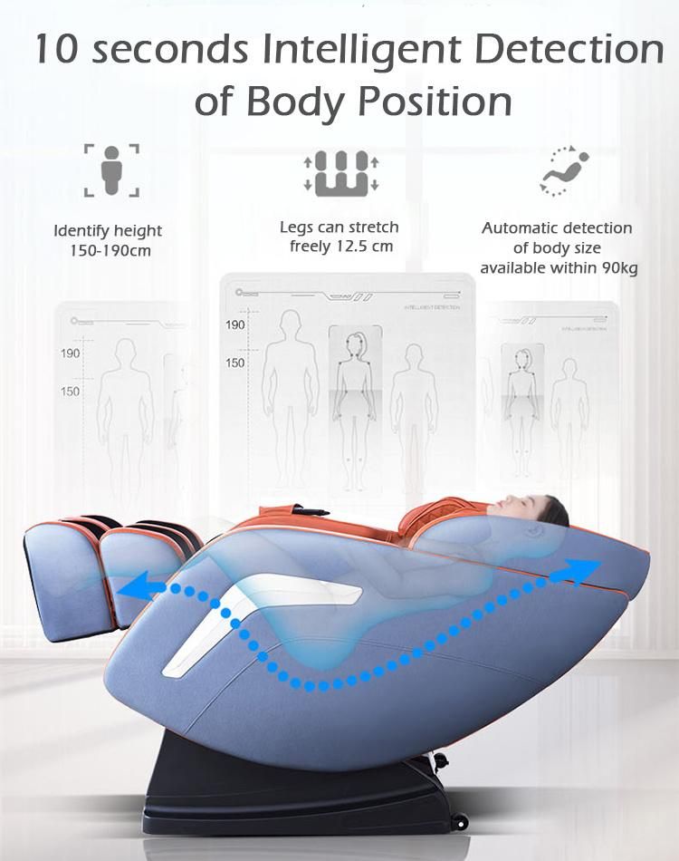 C101-SA Cheap 3D Zero Gravity Full Body Electronic Shiatsu Foot Massage Chair