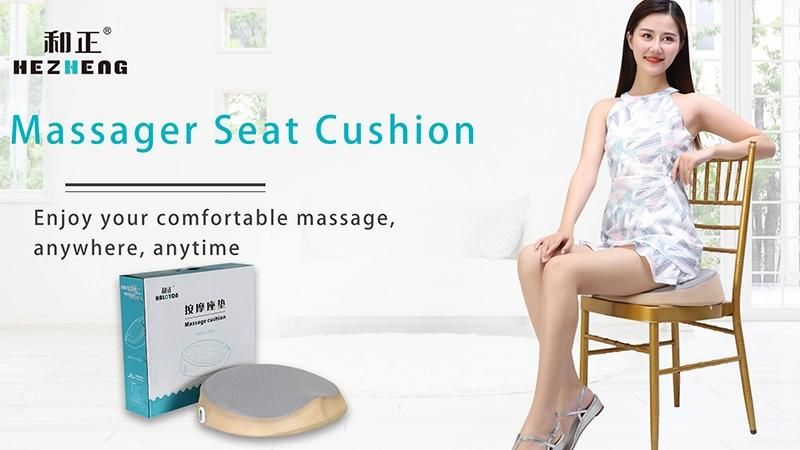 Amazon Vibration Massager Electric Cushion with Heating Butt Massage Pillow