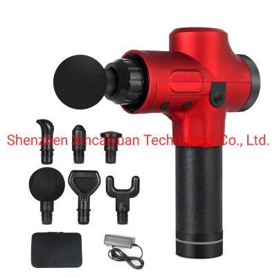 Massage Gun Deep Tissue Percussion Muscle Full Body Back Neck Shoulder Portable Massager Products 30 Speeds LCD Touch Screen Amazon Hot-Selling