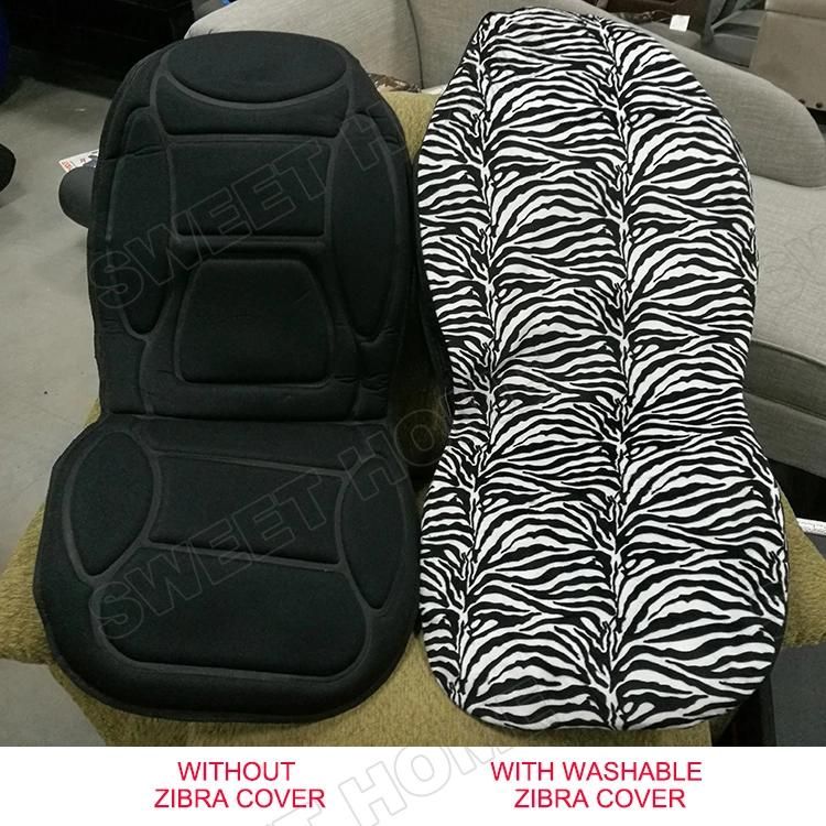 Zebra Stripes Electric Car Home Full Body Vibrating Thermal Thai Massage Mattress