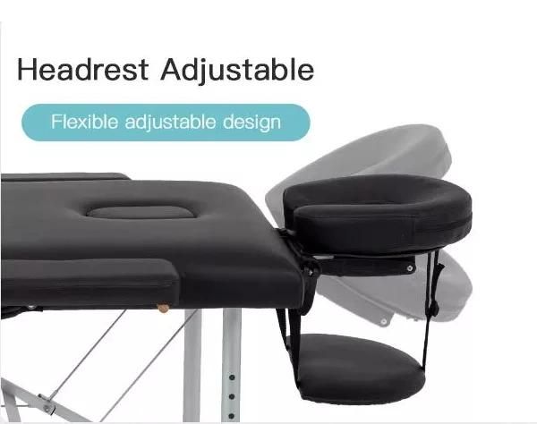 Aluminum Portable Therapy Massage Table with Carry Case