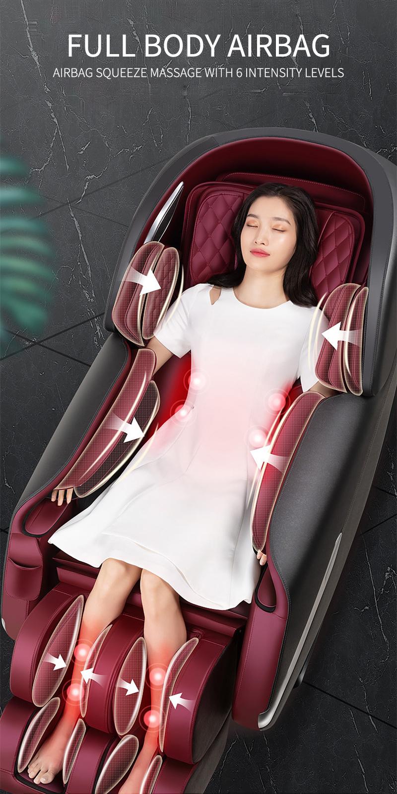 2022 Best Full Body Massager, SL Track 3D Massage Chair with Voice Control