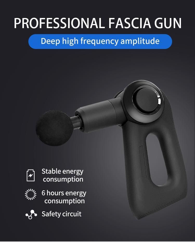 New Fitness Massage Gun Handheld Massage Fascia Gun